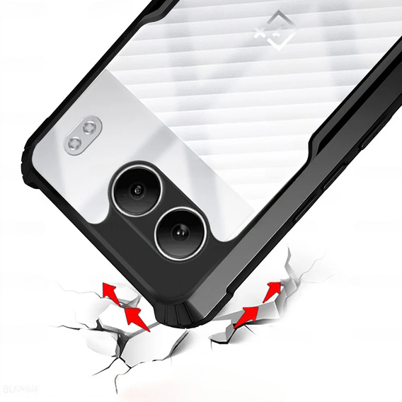 Case for OnePlus Nord 4, AntiDrop Hybrid, black