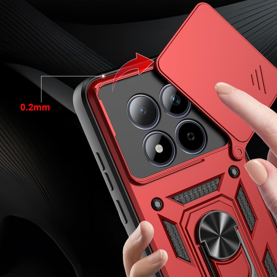 CamShield Slide armoured case with camera cover and ring for Xiaomi Redmi Note 15 Pro 4G