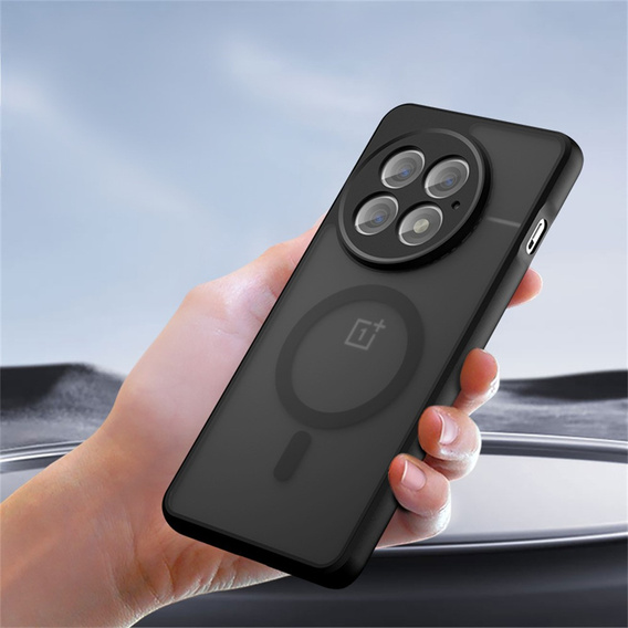 Case for OnePlus 13, for MagSafe, ERBORD Matt Case, black