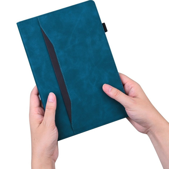 Case for Samsung Galaxy Tab S8 Ultra, Classic, with space for stylus, blue