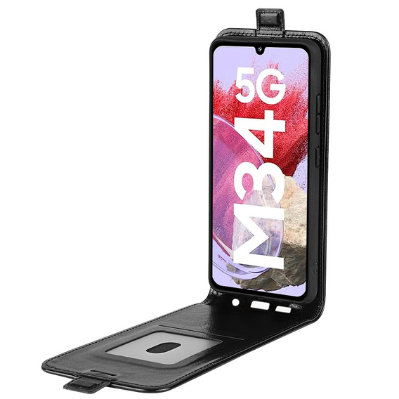 Flip case for Samsung Galaxy M34, Flip, black