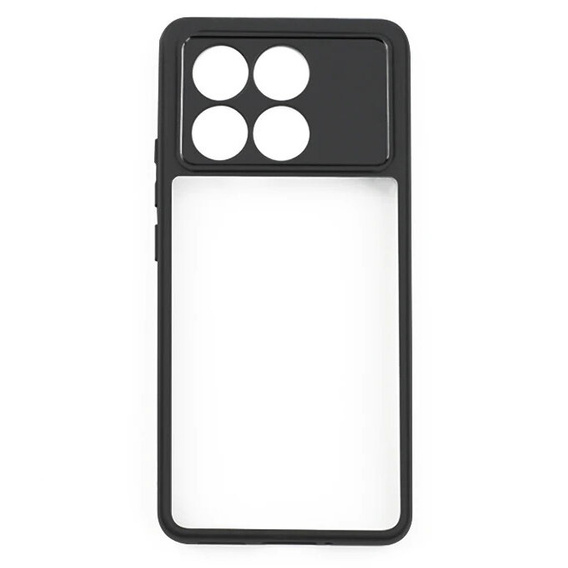 Case for Xiaomi Poco F6 Pro, Fusion Hybrid, transparent