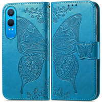 Flip case for OnePlus Nord CE4 Lite, Butterfly, blue