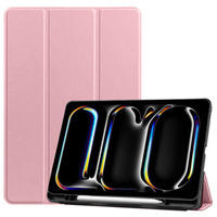 Case for Apple iPad Pro 13" 7 gen. 2024 (A2925, Smartcase with stylus space, pink