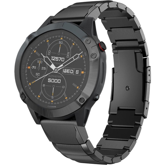 Bracelet for Garmin Fenix 3/3HR/5X/6X/6X PRO/7X, Black