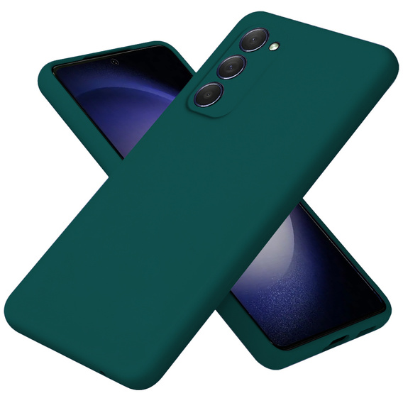 Case for Samsung Galaxy S23 Plus, Silicone Lite, green