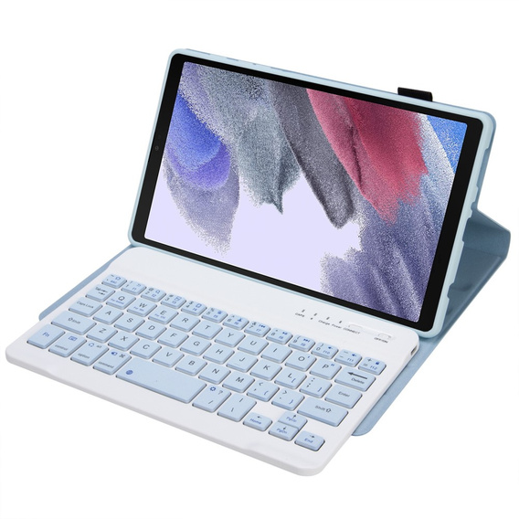 Case + keyboard Samsung Galaxy Tab A7 Lite 8.7 T220 / 225, blue