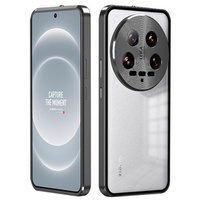 Case for Xiaomi 14 Ultra, Magnetic Dual Glass, black