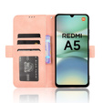 Flip case for Xiaomi Redmi A5, Card Slot, pink
