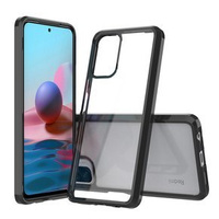 Case for Xiaomi Redmi Note 10/10S, Fusion Hybrid, transparent / black