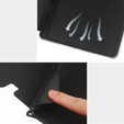 Case for iPad 10.2 2021 / 2020 / 2019, Business Card and Pen Slot, black
