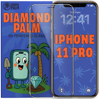 Diamond Palm Tempered Glass for iPhone 11 Pro