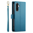 Wallet Zipper Pocket flip case for Samsung Galaxy A17 5G, Wallet Zipper Pocket, blue