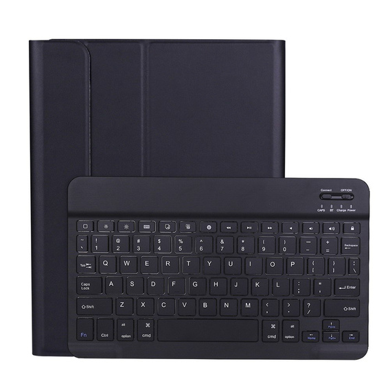 Case + keyboard iPad Pro 11 2022/2011/2020, Keyboard Cover Pen Slot, black