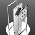 1 x Case for Honor Magic 7 Lite, Frame Case, silver