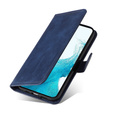 Flip case for Samsung Galaxy A34 5G, Leather Wallet, dark blue