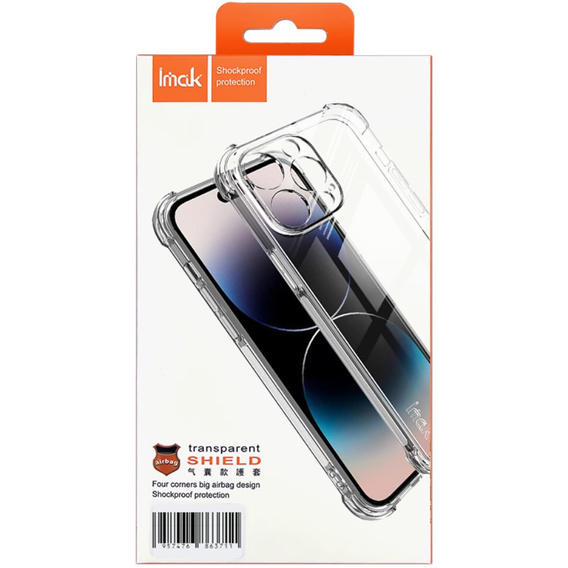 IMAK case for Xiaomi Redmi Note 13 Pro 5G, Dropproof, transparent