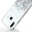 Case for Huawei P Smart 2019, Glittery, transparent