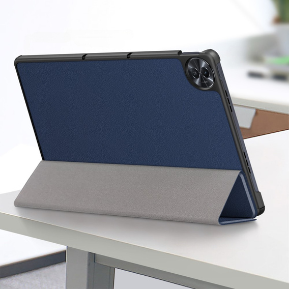 Case for Realme Pad 2, Smartcase, dark blue