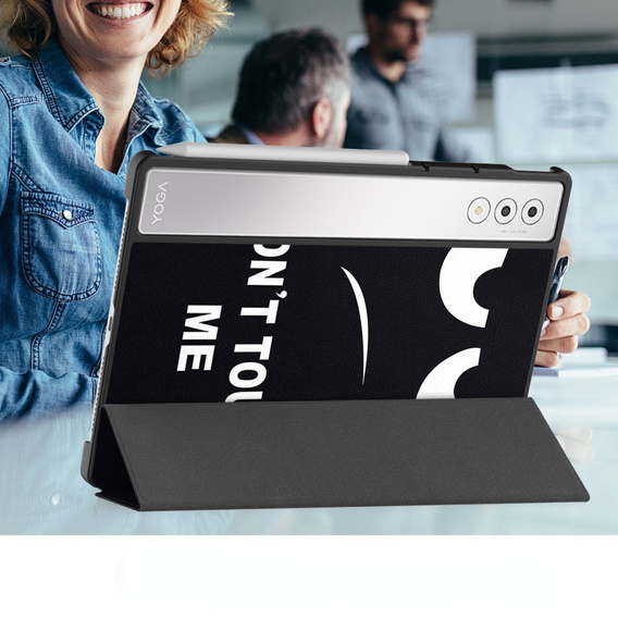 Case for Lenovo Yoga Tab Plus, Smartcase, don't touch me