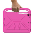 Children's case for iPad 10.2 2021 / 2020 / 2019, with handle, pink