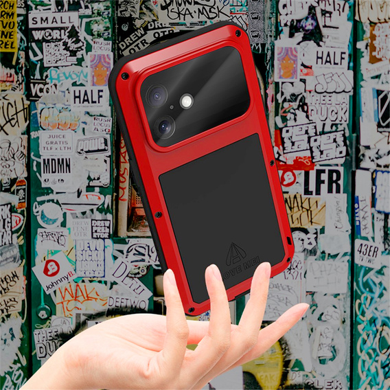 Armoured case with tempered glass for iPhone 17