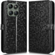 Flip case for Motorola Edge 60 Pro, Wallet Rhombus, black