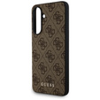 Guess 4G Metal Gold Logo case for Samsung Galaxy A56