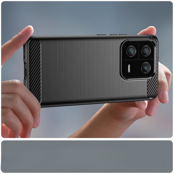 Case for Xiaomi 13 Pro, Carbon, black