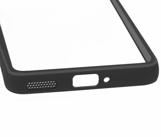 Case for Xiaomi Poco F6 Pro, Fusion Hybrid, transparent