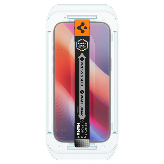 Spigen Glas.TR EZ Fit tempered glass for iPhone Air (2 pieces)