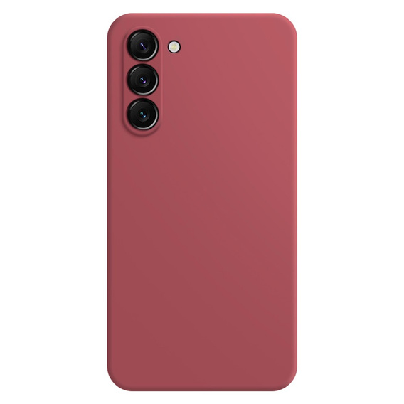 Case for Samsung Galaxy S23 5G, Silicone Lite, red