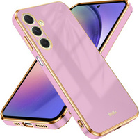 Case for Samsung Galaxy A54 5G, Glamour CamShield, purple