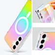 Case for Samsung Galaxy S24 FE, Fusion Hybrid, for MagSafe, multicolor + Screen Glass