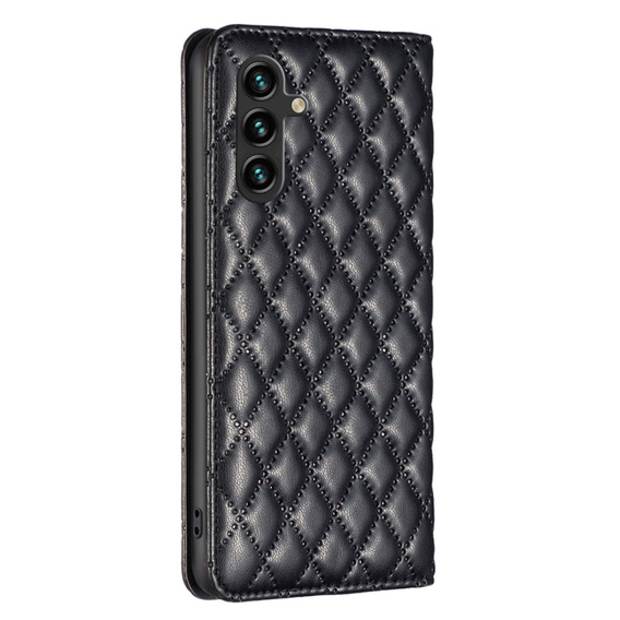 Flip case for Samsung Galaxy A35 5G, Wallet, BINFEN COLOR, black