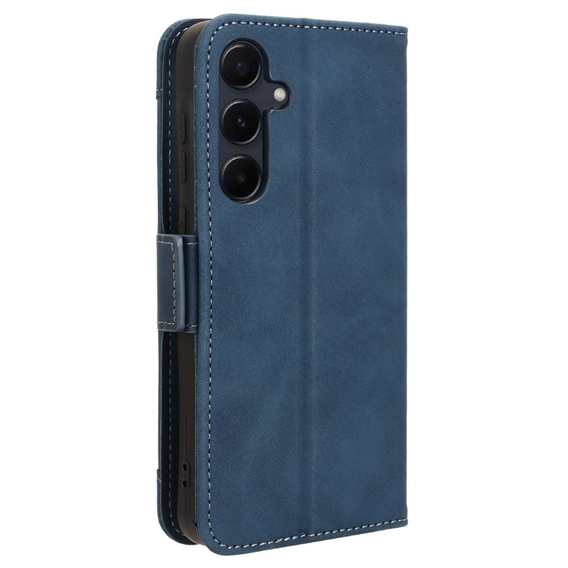 Flip case for Samsung Galaxy A35 5G, Card Slot, blue