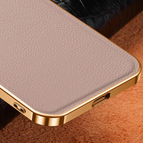 Case for Samsung Galaxy S22+ Plus, Cowhide Leather, pink