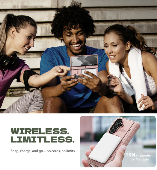 Dexnor Magnetic armoured case with dual stands for Samsung Galaxy Z Fold7