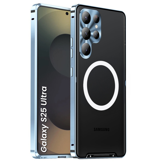 Camera Protection Case for Samsung Galaxy S25 Ultra, CamShield MagSafe, blue