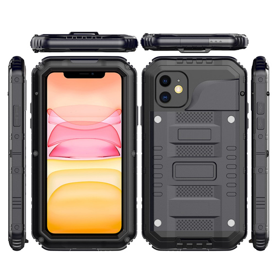 Armored case for iPhone 11, R-JUST, black