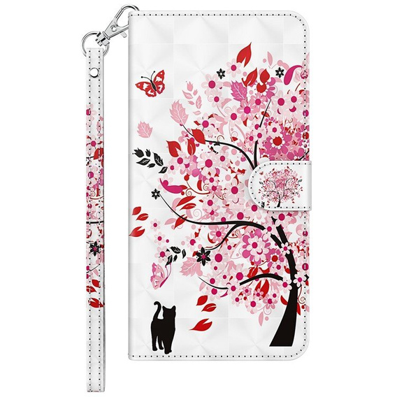 Flip case for Xiaomi Redmi 13C / Poco C65, Wallet, Cat & Tree
