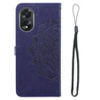 Flip case for Oppo A38 4G / Oppo A18 4G, Mandala, purple