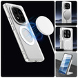 Case for Xiaomi Redmi Note 14 Pro 5G / Poco X7 5G, Fusion Hybrid, for MagSafe, transparent