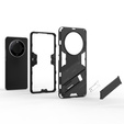Case for Honor Magic 6 Lite 5G, Military kickstand, black