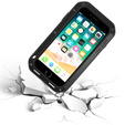 Love Mei Case for iPhone 8 Plus / 7 Plus, armored with glass, black