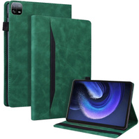 Case for Xiaomi Pad 6, Classic, with space for stylus, green