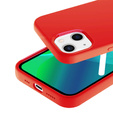 Case for iPhone 13 Mini, Silicone Lite, red