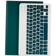 Case + keyboard Lenovo Tab M10 Plus Gen 3 TB-125F TB-128F, dark green