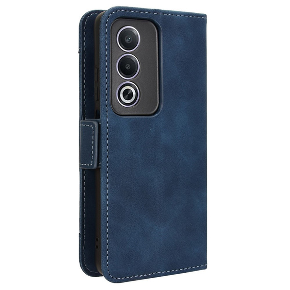 Flip case for Oppo A80, Card Slot, dark blue