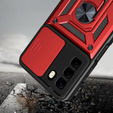 Case for Infinix Hot 50 4G, CamShield Slide, red
